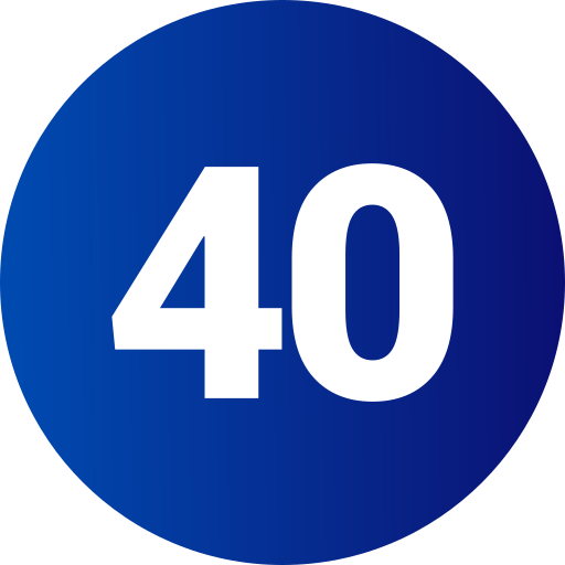 40 free icon