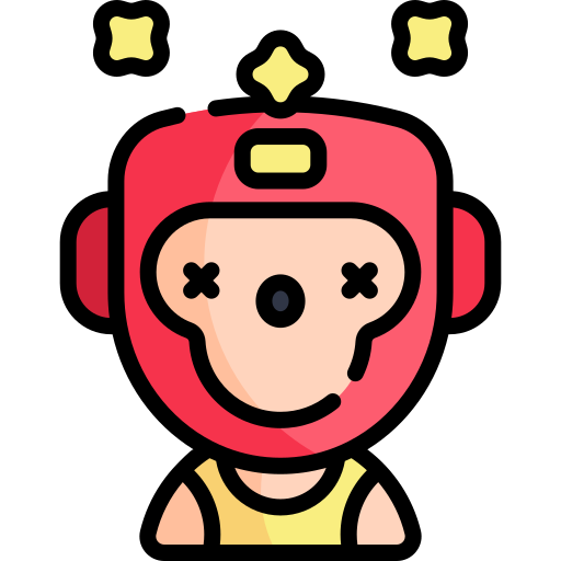 Knocked out free icon