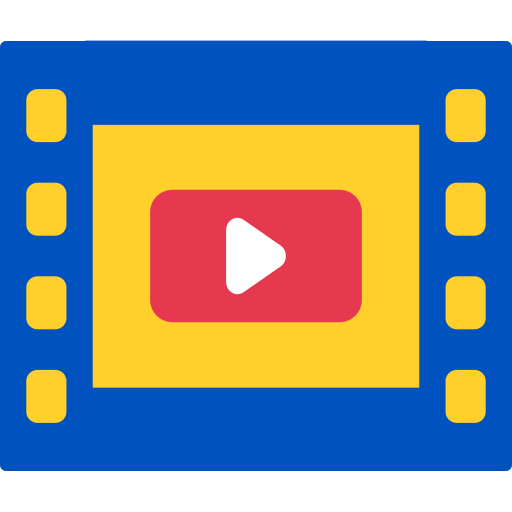 carrete de película icono gratis