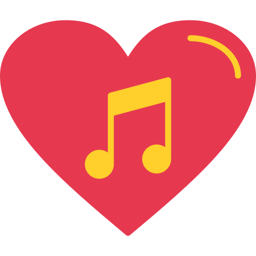 canción de amor icono gratis