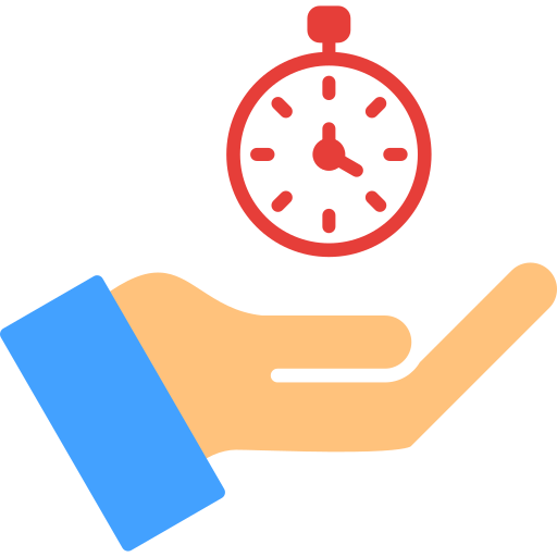 Time management - Free hands and gestures icons