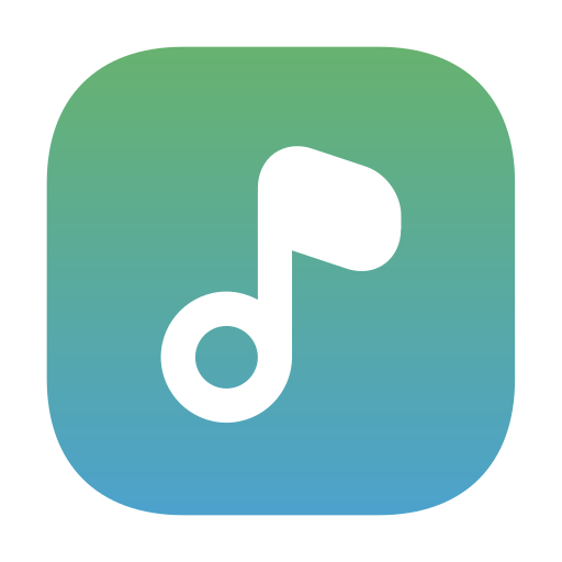 Music Generic Flat Gradient icon