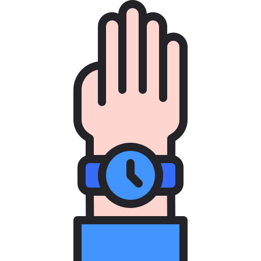 Wristwatch free icon