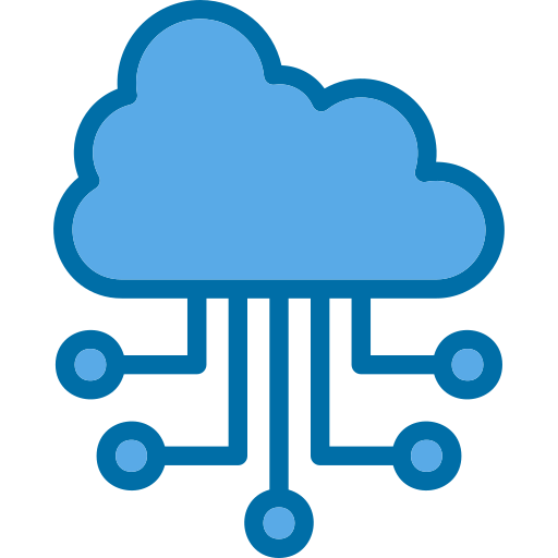 Cloud Computing Generic color lineal-color icon