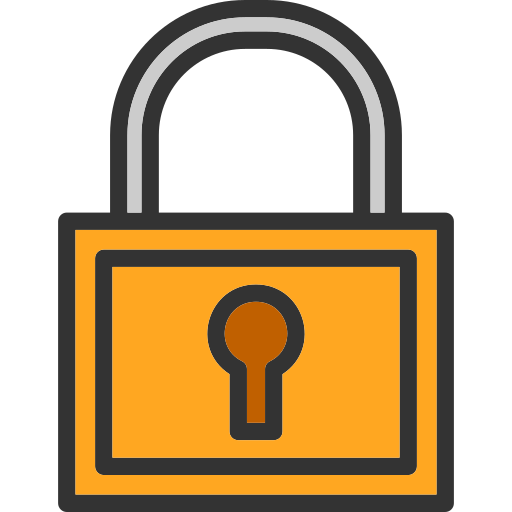 Lock Generic color lineal-color icon