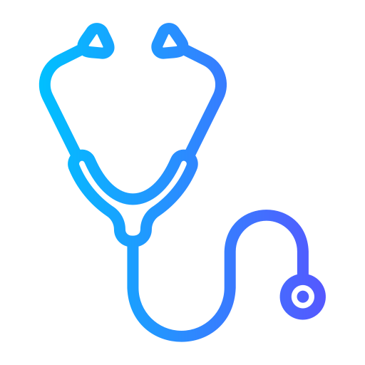 Stethoscope Logo Design Concept Flat Design Stock Illustration - Download  Image Now - Abstract, Analyzing, Business - iStock