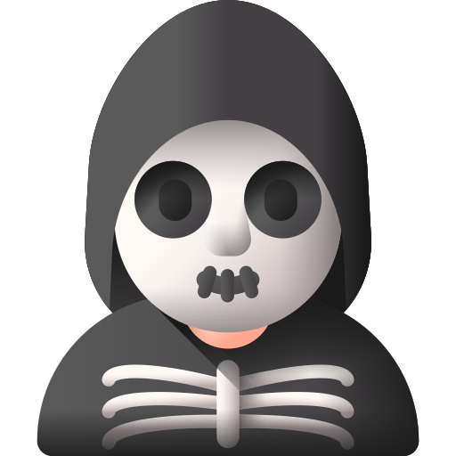 Skeleton 3D Color icon