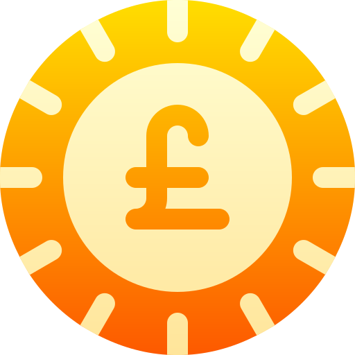 libra esterlina icono gratis