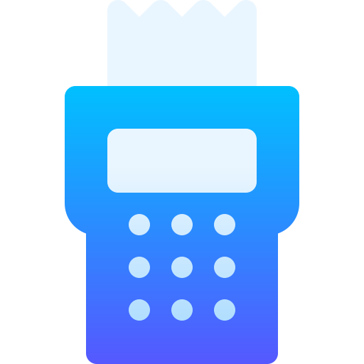 Terminal punto de venta icono gratis