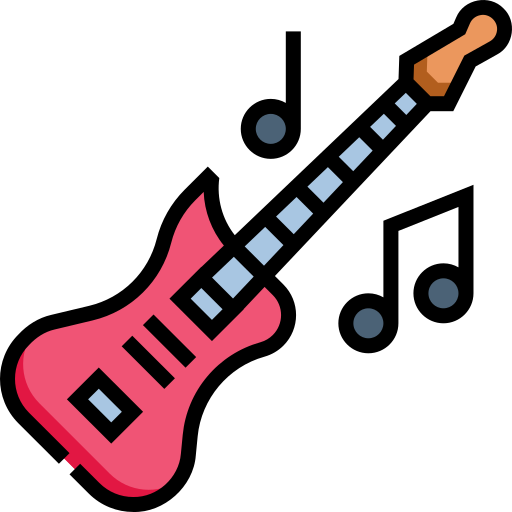 guitarra icono gratis