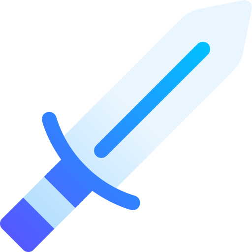 Sword Basic Gradient Gradient icon