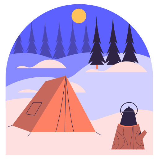 winter camp бесплатно стикер