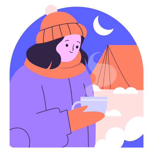 winter camp бесплатно стикер
