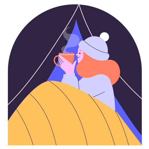 Winter camp free sticker Winter camp free sticker