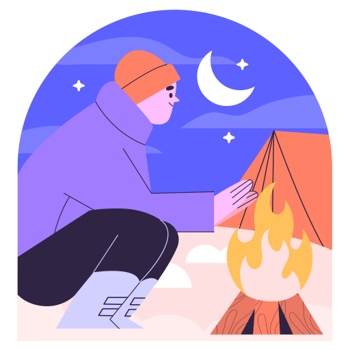 winter camp бесплатно стикер