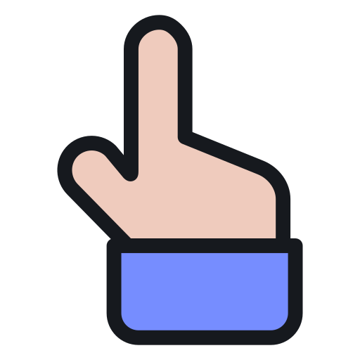 Pointing Generic Outline Color icon
