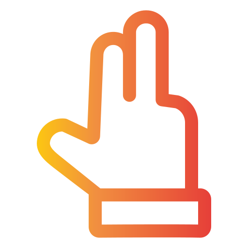 Two Fingers - Free hands and gestures icons