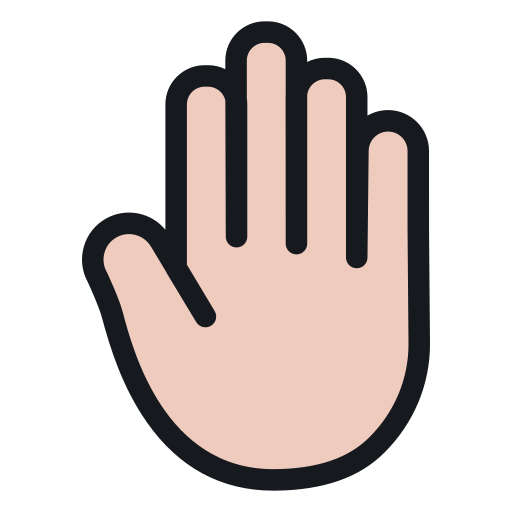 raise-hand-generic-outline-color-icon