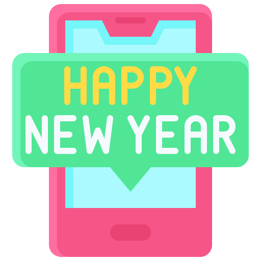 happy new year icono gratis