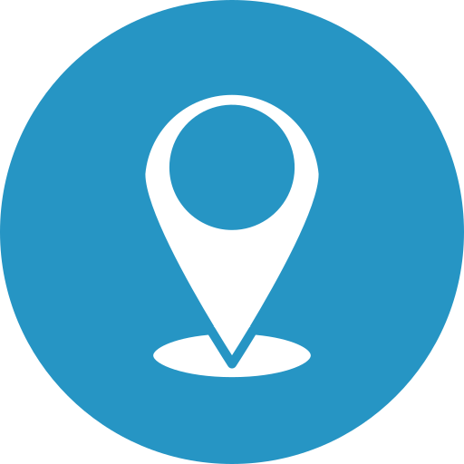 Location Generic color fill icon