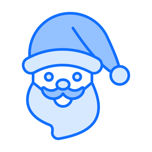 papá noel icono gratis