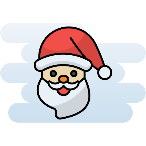 papá noel icono gratis