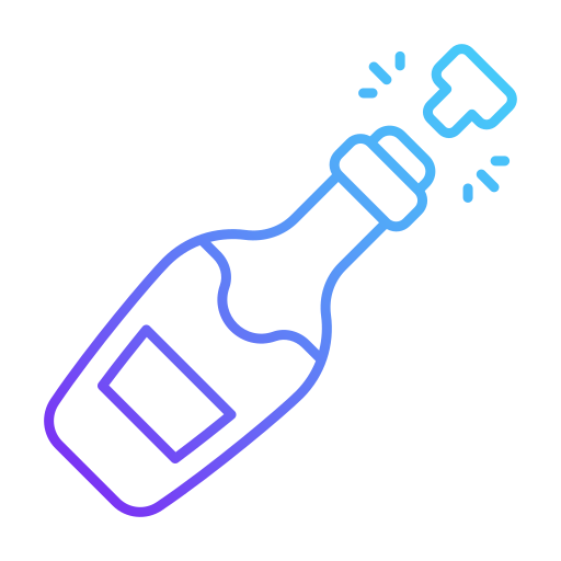 샴페인 무료 아이콘