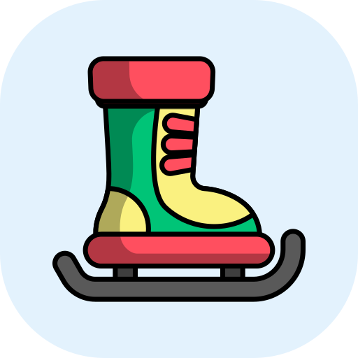 patins de gelo grátis ícone patins de gelo grátis ícone