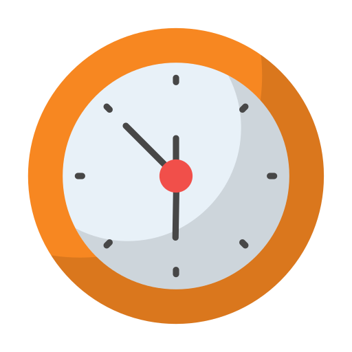 Clock Generic color fill icon