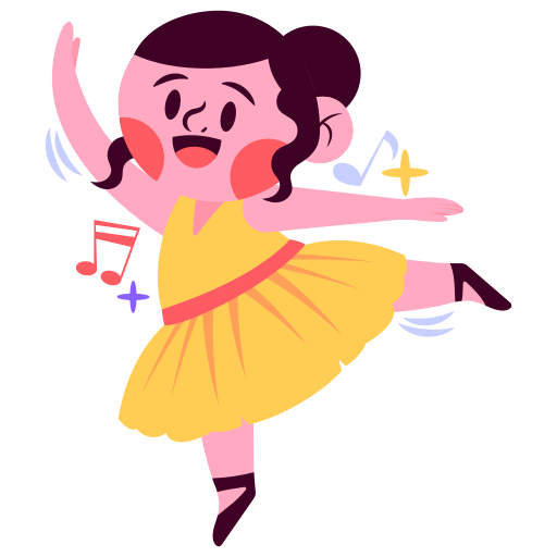 dance free sticker