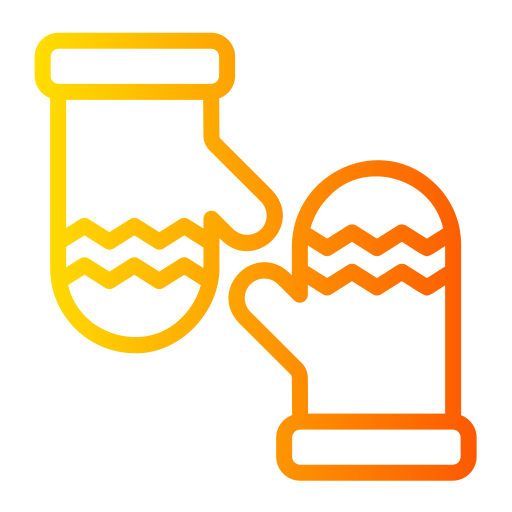 guantes de invierno icono gratis