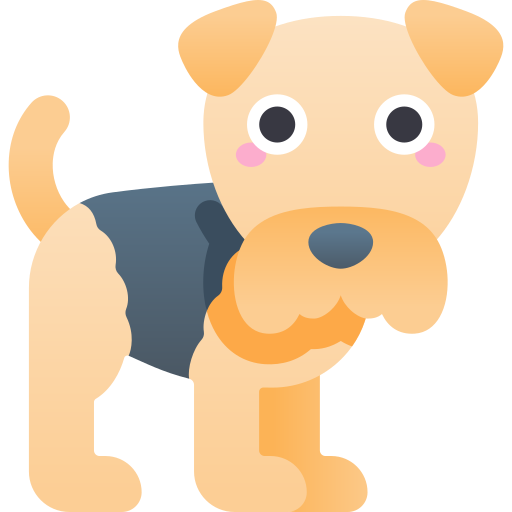 airedale terrier icono gratis