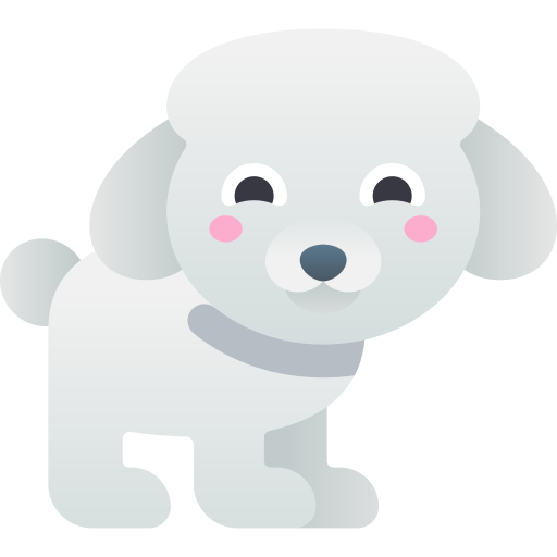 bichon frise icono gratis