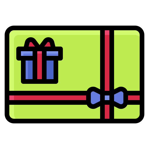 Gift card Generic color lineal-color icon