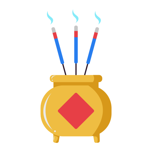 incenso grátis figurinha