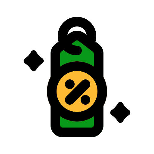 descuento icono gratis