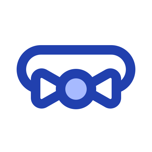 corbata de moño icono gratis