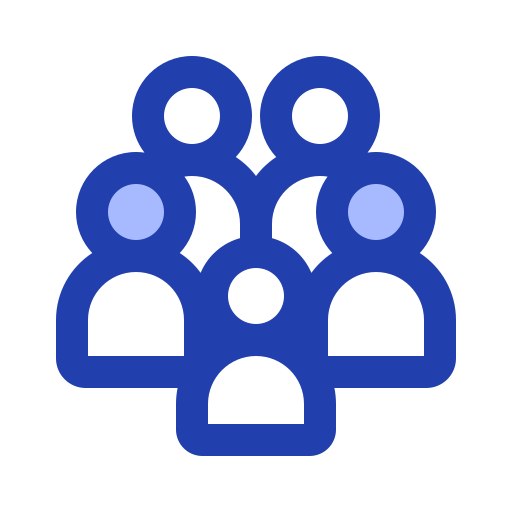 Crowd free icon Crowd free icon