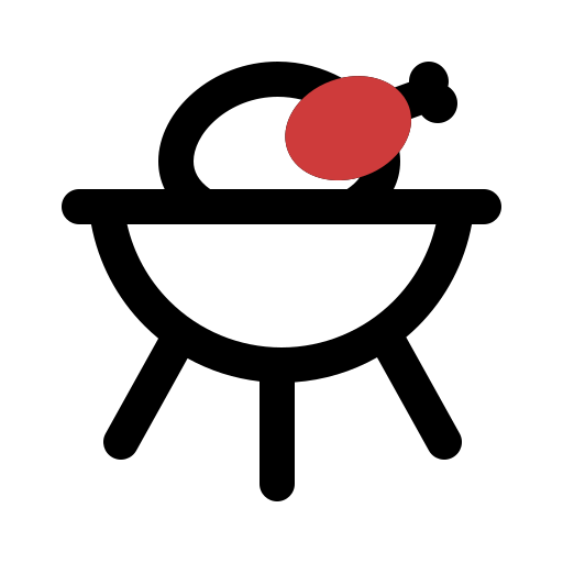 Grilled free icon