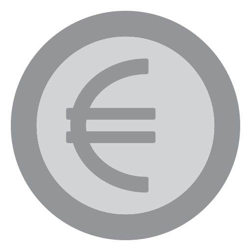 euro icono gratis