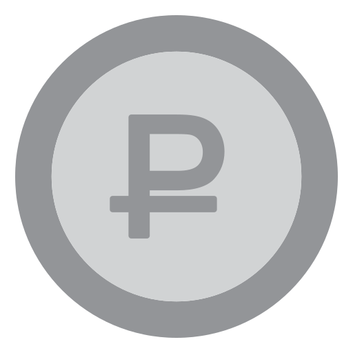 rublo icono gratis