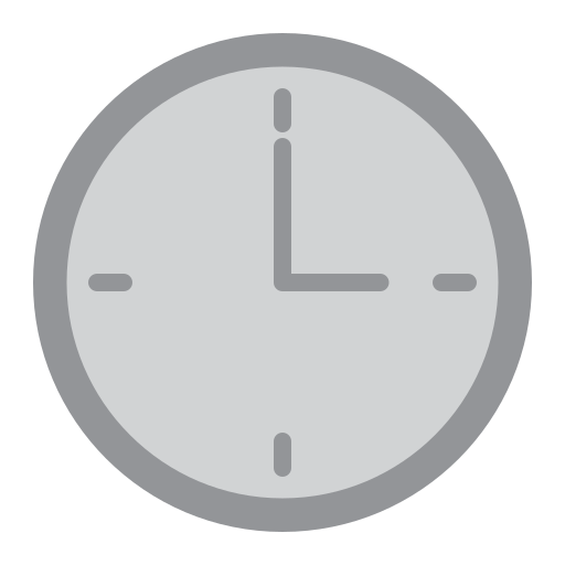 reloj de pared icono gratis