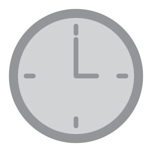 reloj de pared icono gratis