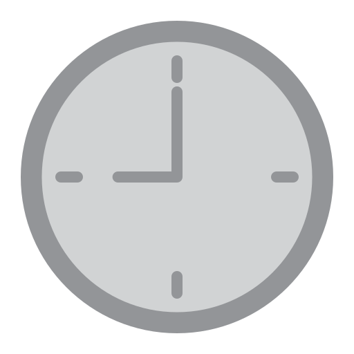 reloj de pared icono gratis