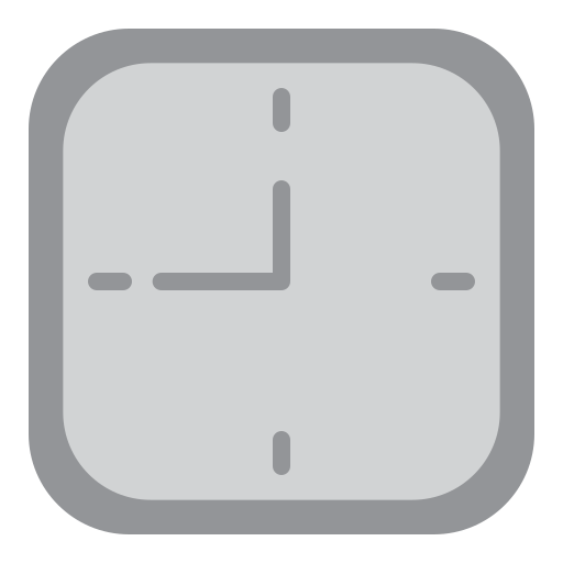 reloj de pared icono gratis