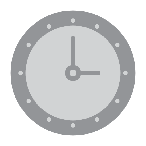 reloj de pared icono gratis