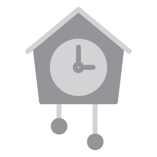 reloj de pared icono gratis