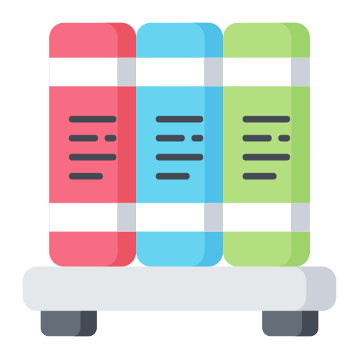 Book shelf free icon