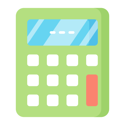 Calculator Generic color fill icon