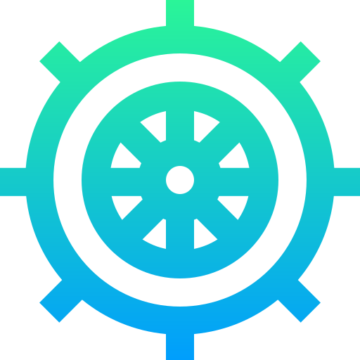 Rudder free icon Rudder free icon